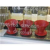 Hario V60 Coffee Dripper 02 Ceramic / Red